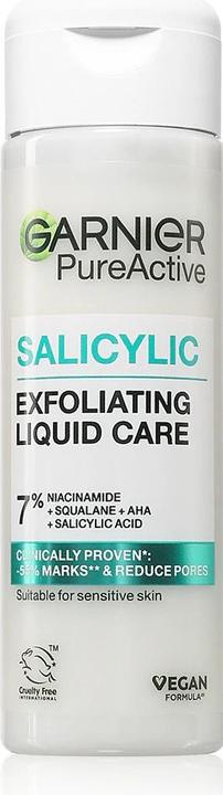 Actual product image Garnier Pure Active Salicylic Exfoliating Liquid Care (Cleansing scrub, 120 ml)