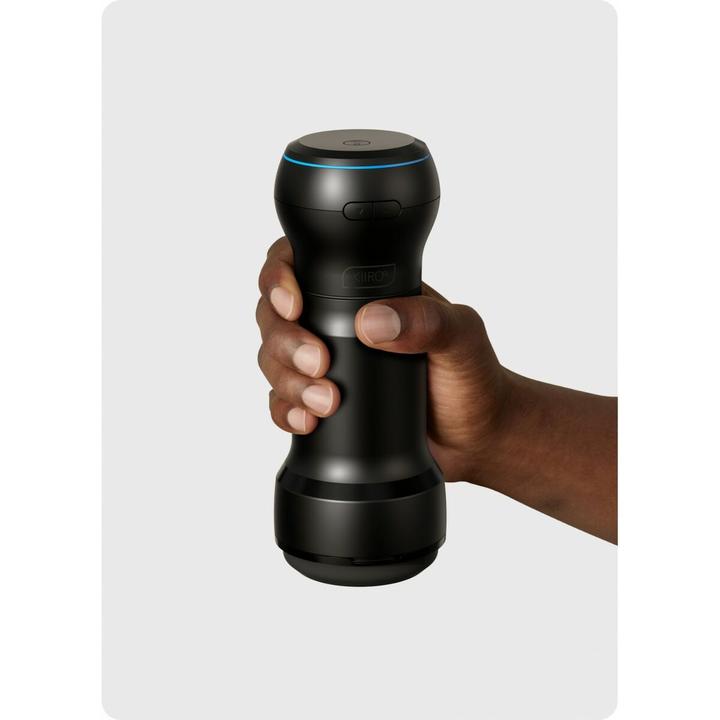 Actual product image Kiiroo Feel Pocket Stroker Crystal + PowerBlow Combo