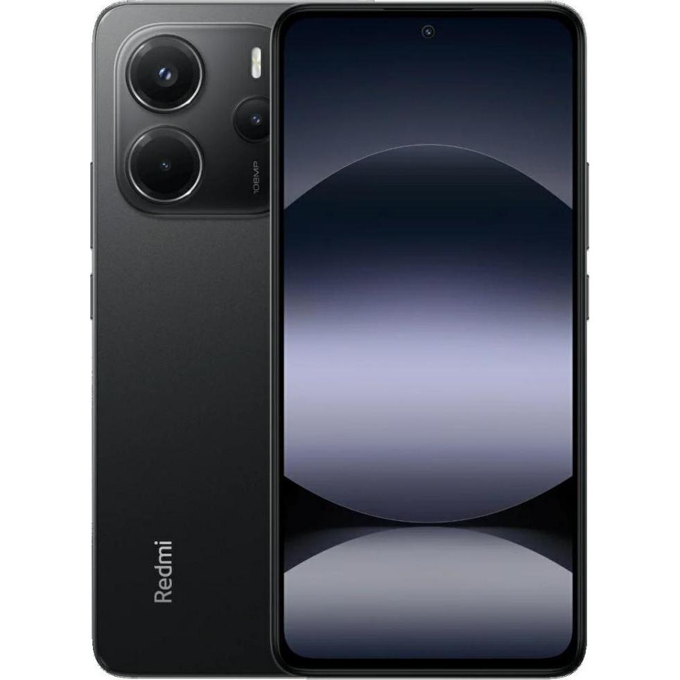 Xiaomi Redmi Note 14 (256 GB, Midnight Black, 6.67", Dual SIM, 4G), Smartphone, Schwarz