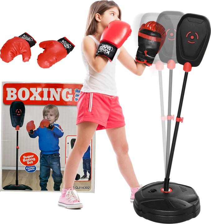 Aiyaplay Kinder Boxsack Stahl, Kunststoff Schwarz (88 cm)