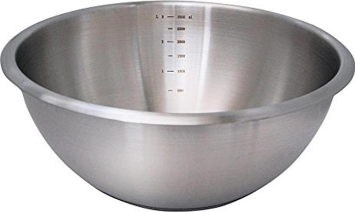 Actual product image de Buyer Whipping bowl round Ø 16cm, silicone coated bottom (16 cm, 1 l, 1 x)