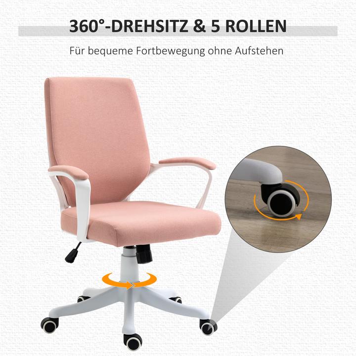 Produktbild Vinsetto Bürostuhl ergonomisches liniendesign, weiche Polsterung