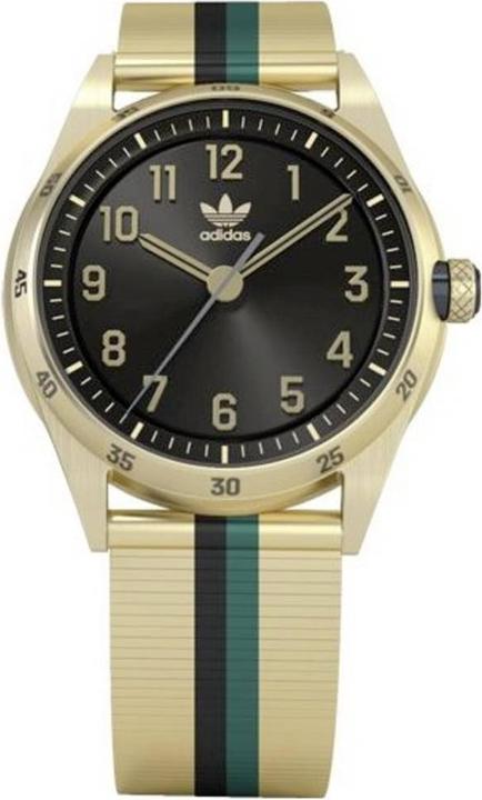 Image du produit adidas Montre à quartz AOSY22526 Or Matériau du boîtier=Acier Matériau (bracelet) (42 mm)