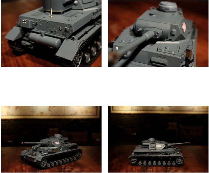 Image du produit Es-toys RC char de combat IV Ausf.F-2 (RTR Prêt à fonctionner)