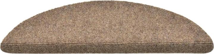 Actual product image vidaXL Selbstklebende Stufenmatten, 15 Stück, cremefarben, 56x17x3cm (56 x 17 x 3 cm)