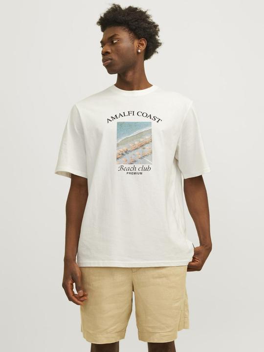 Actual product image Jack & Jones Gedruckt Rundhals T-shirt T-shirt (S)