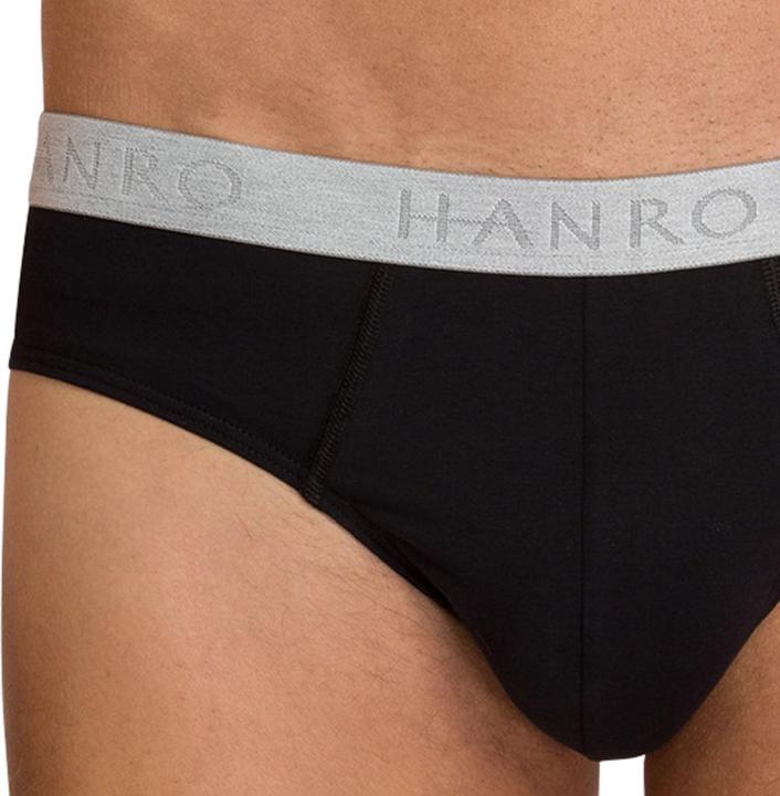 Produktbild Hanro - Cotton Essentials - Slip / Unterhose - 4er Pack (XL Schwarz) (XL, 4er Pack)