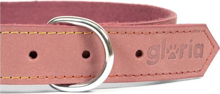 Produktbild Gloria Hundehalsband Oasis 45cm Rosa (45 x 1,8 cm) (Leder)