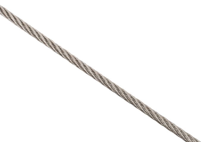Actual product image Mamutec Stainless steel wire rope 5 mm 15 m 6x7+FE (15 m)
