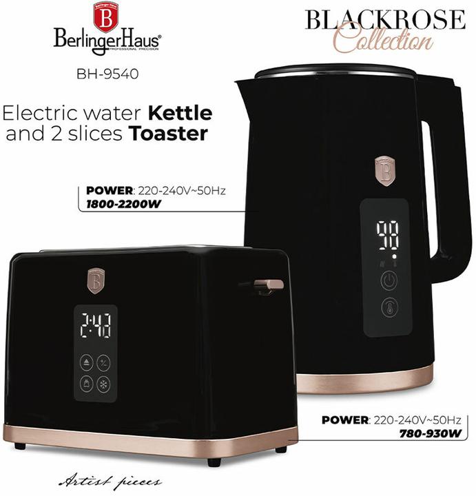 Produktbild BerlingerHaus Haus Wasserkocher & Toaster (1.70 l)