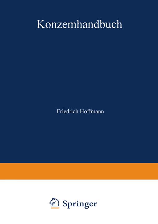 Produktbild Konzernhandbuch (Deutsch, 2012)
