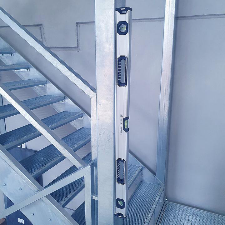 Immagine prodotto Stahlwerk Livella a bolla d'aria W-1000 ST in alluminio con lunghezza di 1000 mm (100 cm)