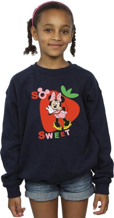 Produktbild Disney Minnie Mouse So Sweet Strawberry Sweatshirt Mädchen (128)