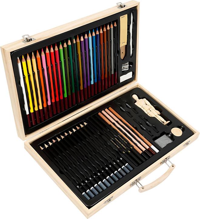 Creativ Company Malstiftebox Set 51-teilig (51x)