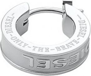 Actual product image Diesel Timeless Single Earring Made Of Steel (Steel)