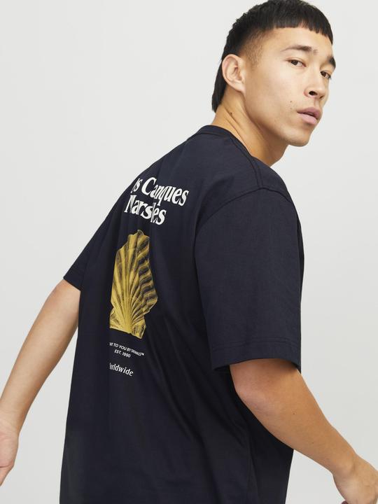 Actual product image Jack & Jones Rückenprint Rundhalsausschnitt T-shirt T-shirt (XL)