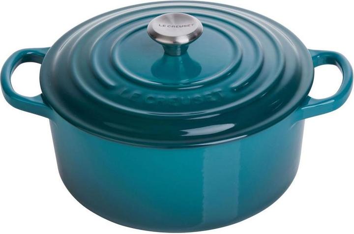 Le Creuset Signature (20 cm, Casserole + Stewpot, Cast iron, Enamel)