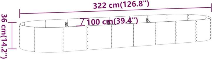 Produktbild vidaXL Hochbeet