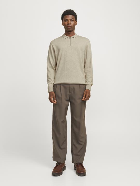 Produktbild Jack & Jones Jjeemil Knit Polo Half Zip Ls Noos (XXL)