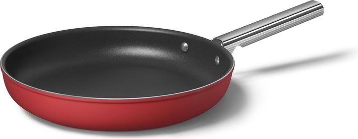 Immagine prodotto Smeg CKFF3001RDM Padella Ø 30 cm, rosso (Padella per friggere, Acciaio inossidabile, Alluminio)