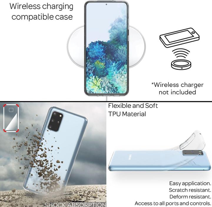 Actual product image Nalia Mobile phone cover (Samsung Galaxy S20+)