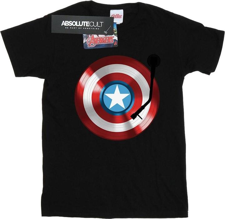 Produktbild Captain America Turntable TShirt Jungen (116)