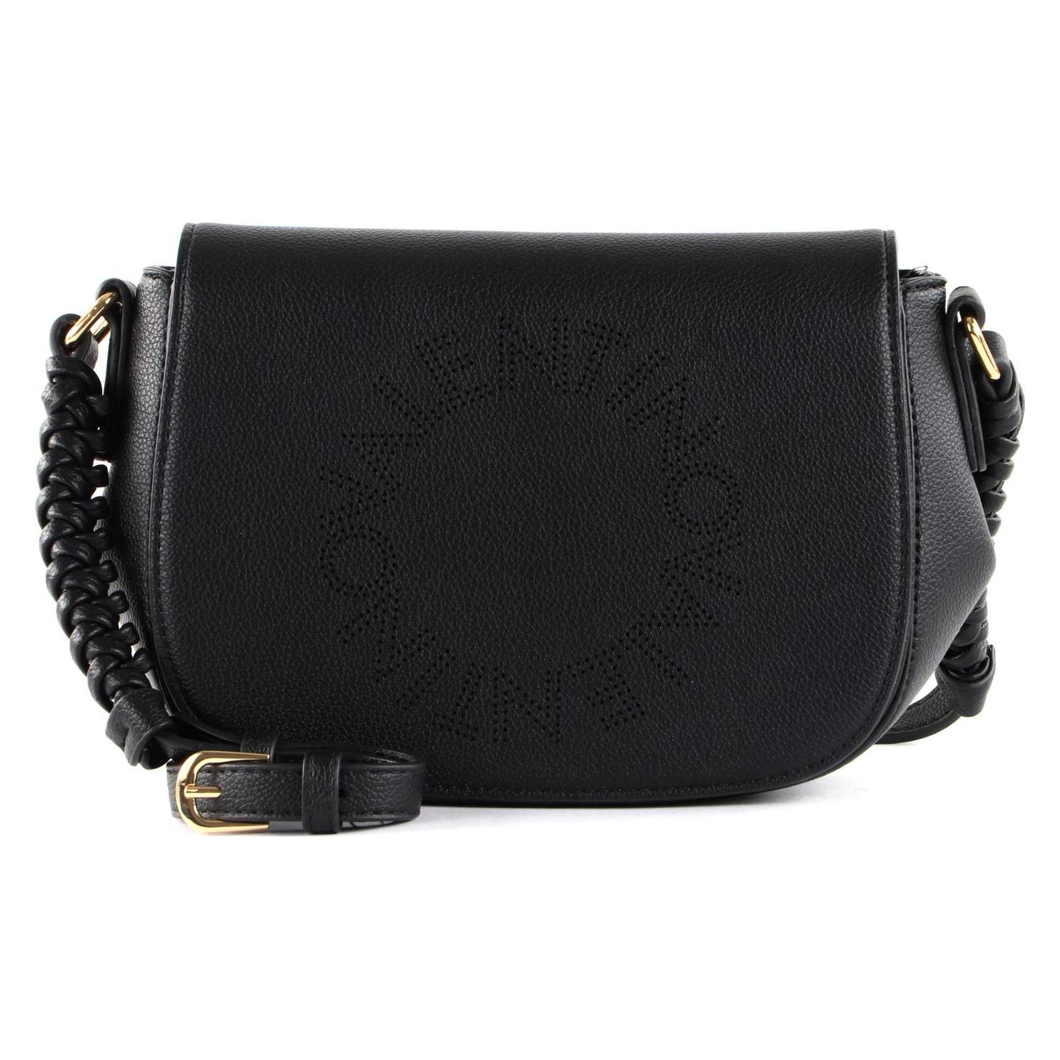 Valentino, Damen, Handtasche, Starfish Re Flap Bag, Schwarz