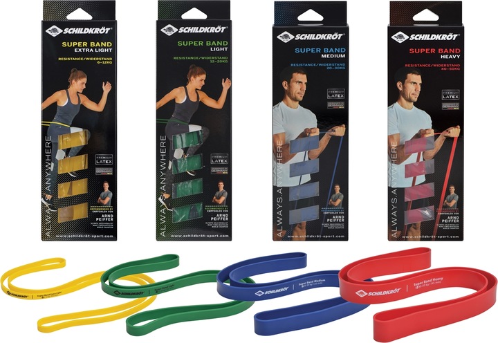 Actual product image Schildkröt Super Band (1.80 m, Extra Light, Easy, Medium, Strong, Extra strength)