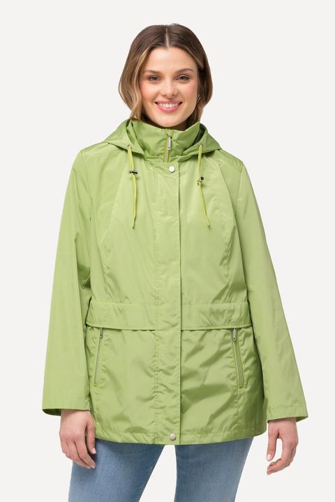 Produktbild Ulla Popken HYPRAR Windbreaker-Jacke, wasserabweisend, Kapuze (46, 48)
