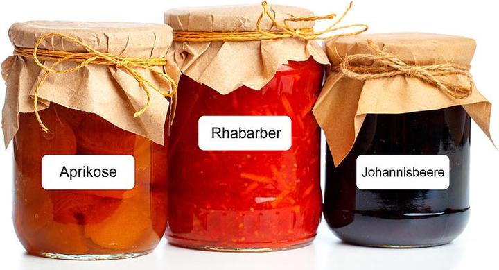 Image du produit Callstel Lot de 2 rouleaux d'étiquettes autocollantes