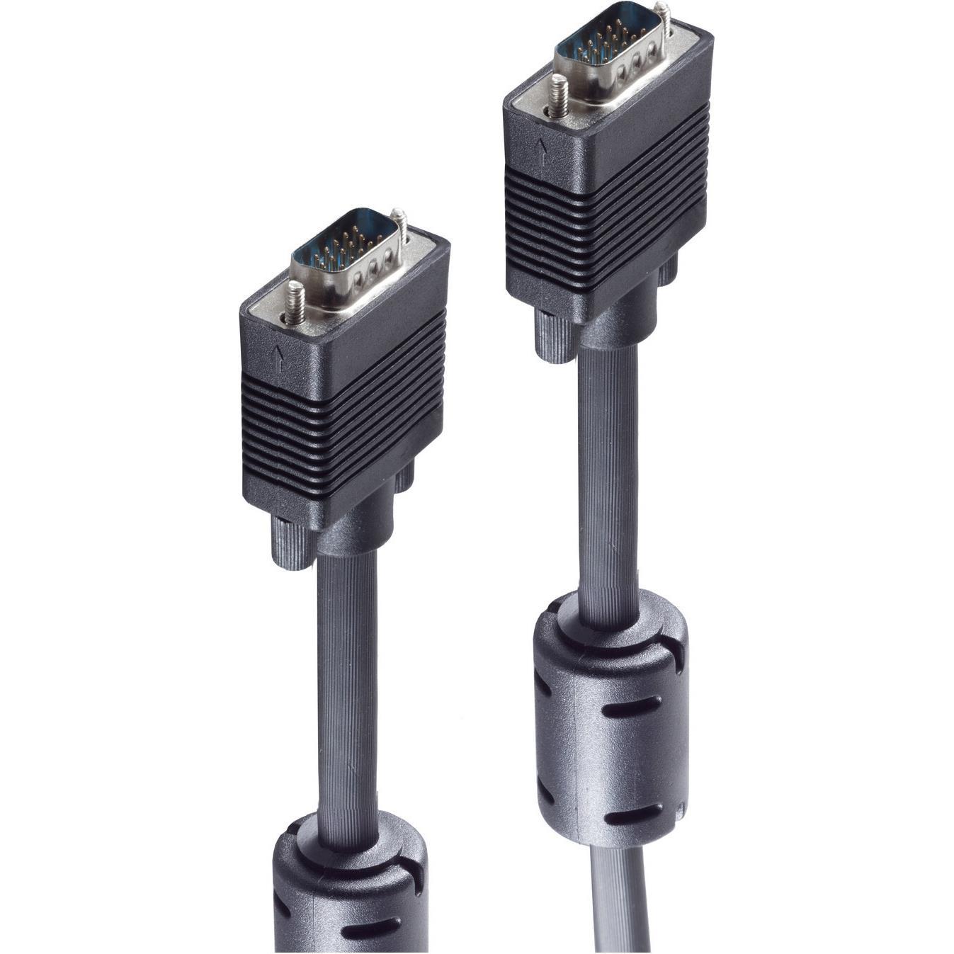 Thumbnail - Shiverpeaks BASIC-S SVGA Monitorkabel, Stecker (0.20 m, VGA), Video Kabel
