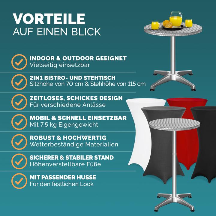 Actual product image Casaria Stehtisch