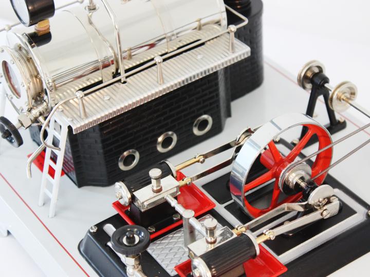 Actual product image Wilesco D222 Steam engine electric, with Euro plug