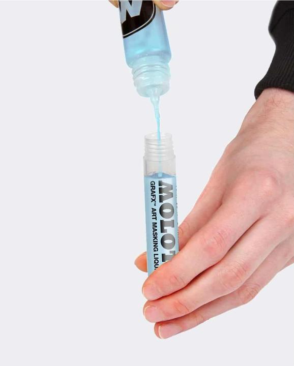 Actual product image Molotow Masking Liquid Pump Marker (Blue, 2 mm, 1 x)