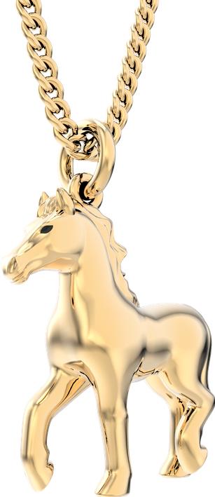 Image du produit MTM Collier de cheval (Laiton, Or 18k, 43 cm)