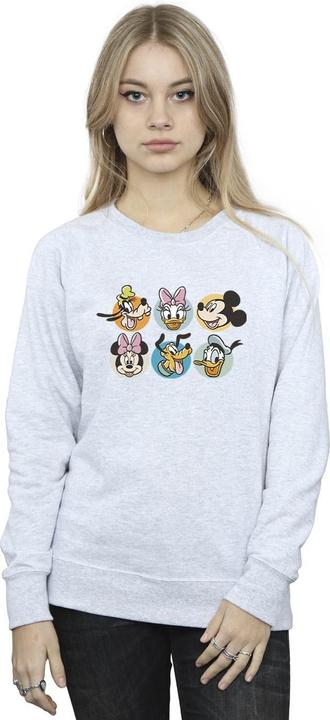 Produktbild Disney Mickey Mouse And Friends Faces Sweatshirt (L)