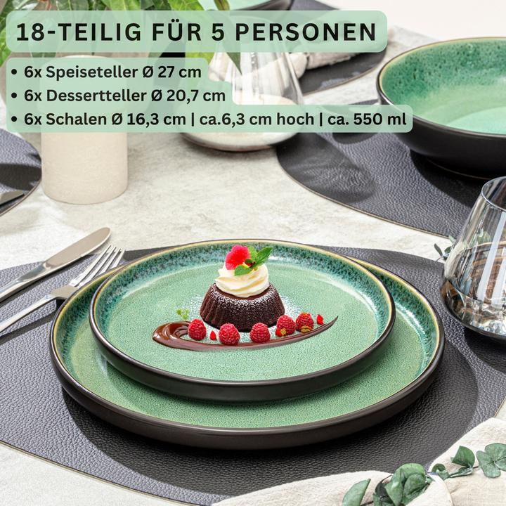 Actual product image Sänger Geschirr Tafelservice Greenwich (18 Piece)