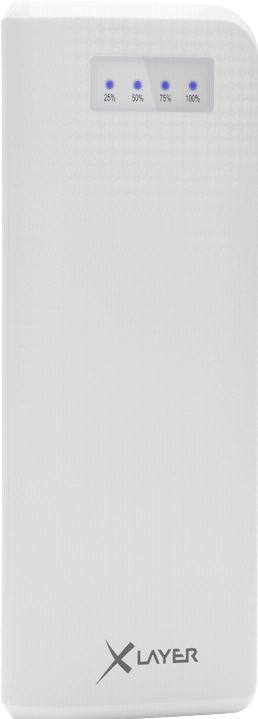 Actual product image Xlayer Powerbank Carbon White 15000 mAh (15000 mAh, 55.50 Wh)