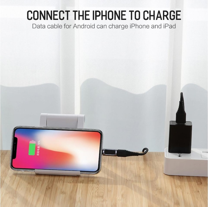 Produktbild Rock USB-C zu Lightning Adapter (USB Typ C, Lightning)