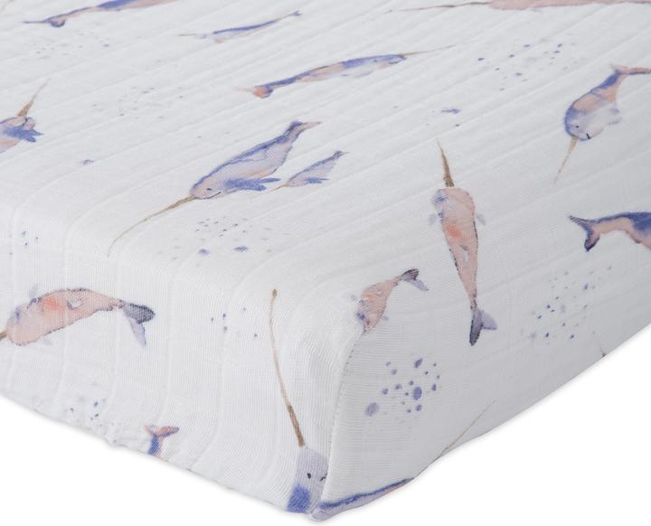 Actual product image little unicorn Changing Pad Cover (40 x 80 cm)