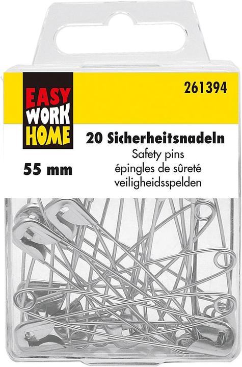 Immagine prodotto Easy Work EW 20 spille di sicurezza 55 mm