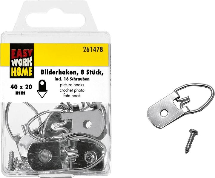 Image du produit Easy Work EW Crochets pour tableaux