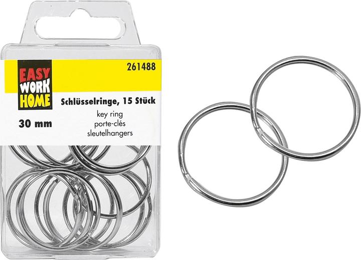 Immagine prodotto Easy Work EW 15 Anelli chiave da 30 mm