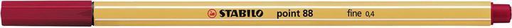 Produktbild STABILO point 88 Fineliner (Dunkelrot, 1 x)