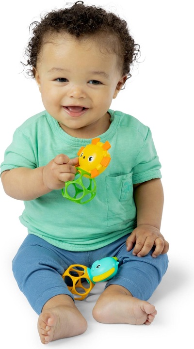 Actual product image Bright Starts Character Oball Teether 2pk