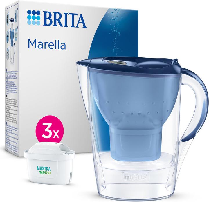 Brita Marella inkl. 3x Maxtra Pro Filterkartuschen (2.40 l)