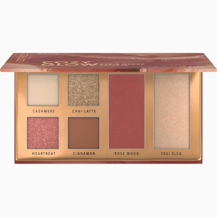 Produktbild Catrice Cozy Glow Eye & Cheek Palette (#C8846E, Ballet Pink)