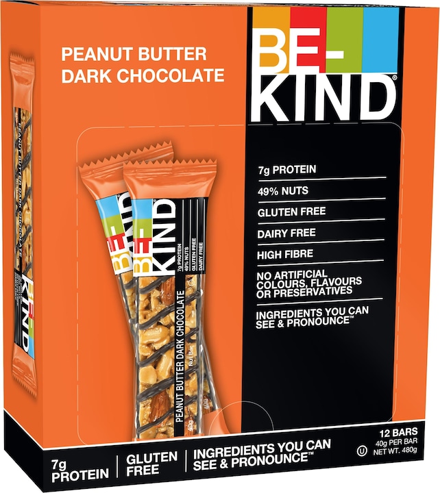 Be-Kind Cioccolato fondente al burro di arachidi (480 g)