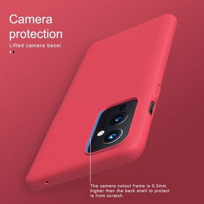 Actual product image Nillkin Super Frosted Shield Series (OnePlus 9)