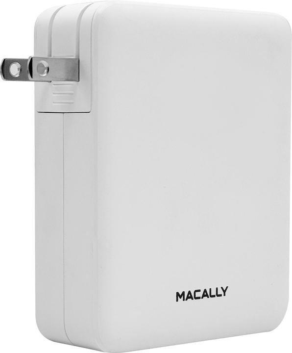 Actual product image Macally USB 4 Port GaN Travel Charger 142W (145 W, 4 ports)